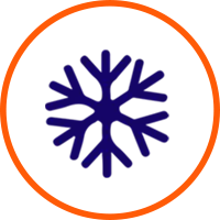 Sleek logo representing air conditioning installation services, symbolizing comfort, efficiency, and professional expertise.